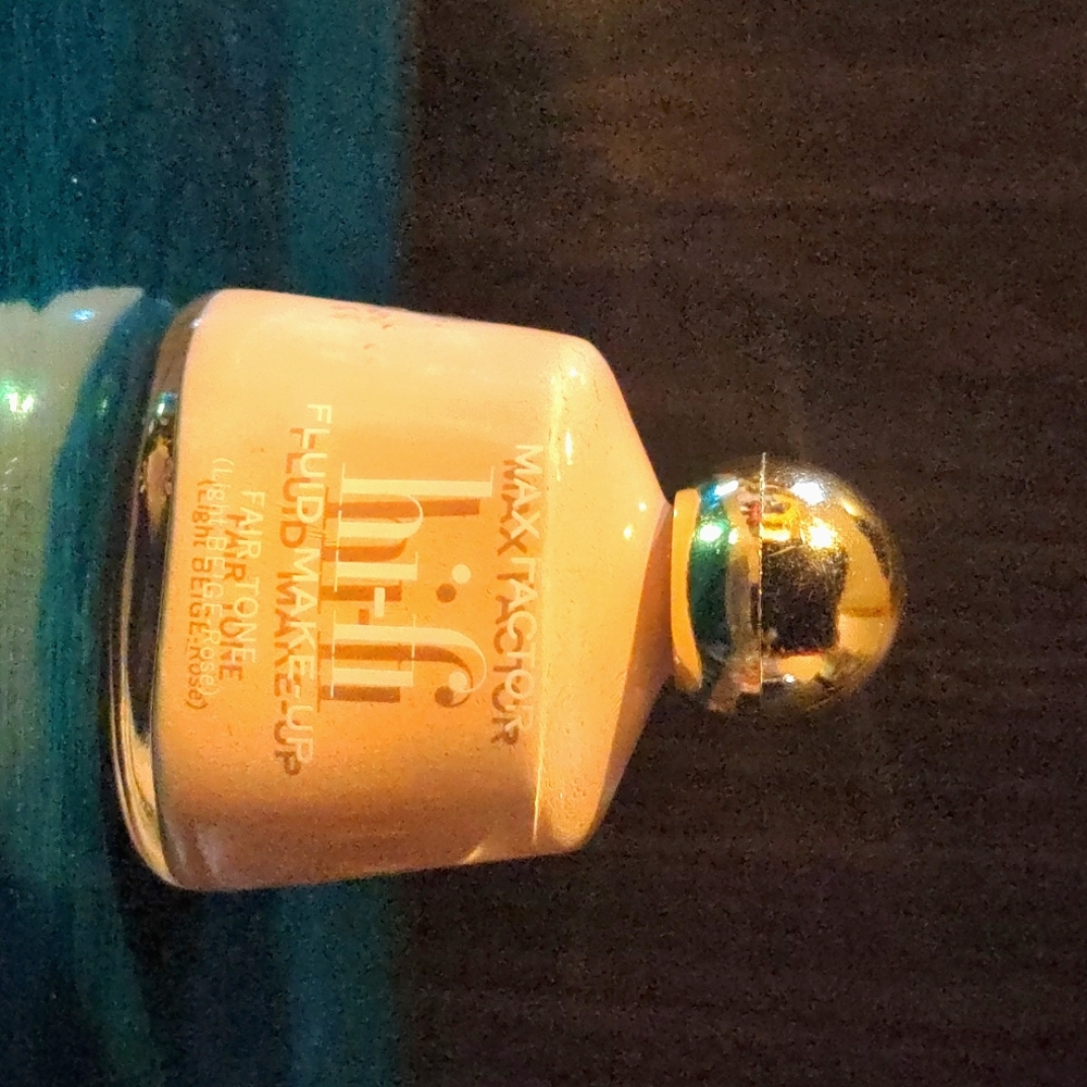 Rare unique vintage max factor 'hi-fluid' Hollywood makeup